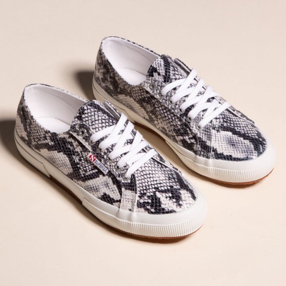 SUPERGA 2750 Cotu Snakeskin Womens Sneakers - Picture 12 of 12